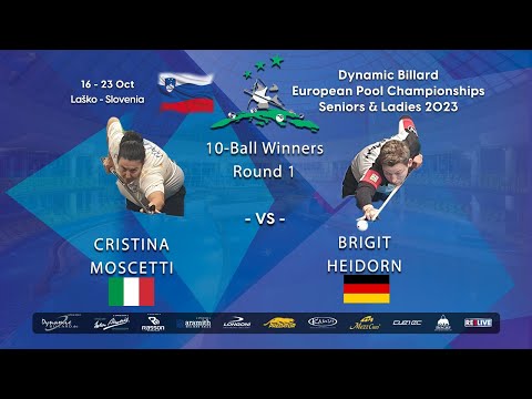 Table 4 Day 2: 10-ball Dynamic Billard European Championships, Seniors & Ladies 2023 Lasko Slovenia