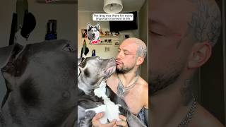 A loving man raised his dog like family and then the dog became his baby's guardian