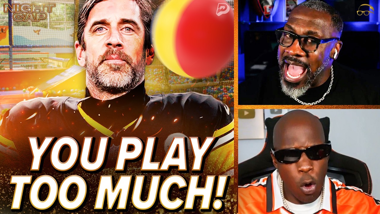 Unc & Ocho FED UP with Aaron Rodgers PLAYING GAMES with the Steelers on NFL future! | Nightcap