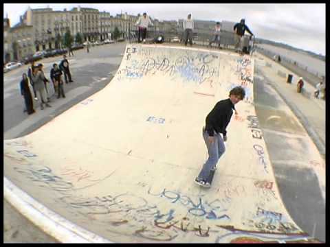 Pti yo Rock Slide 2002 skatepark Bordeaux