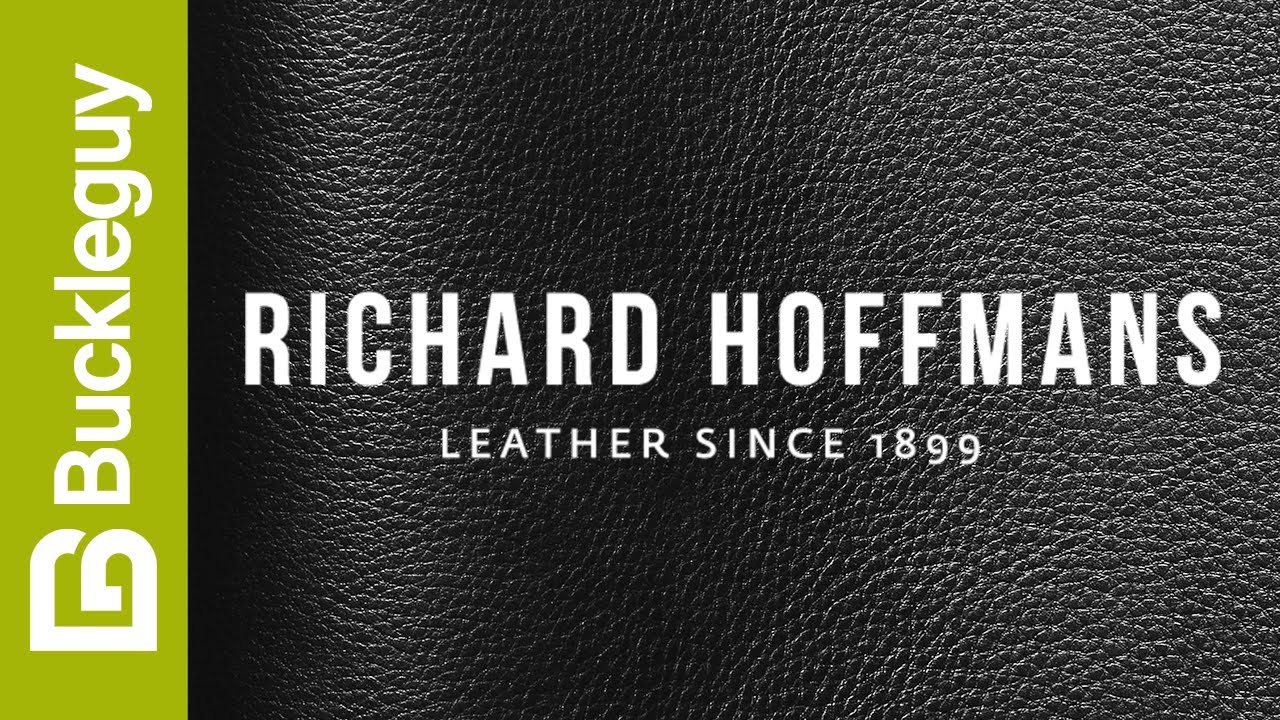 Richard Hoffmans Leather, Sprinter | Black | Full Grain Leather Demo