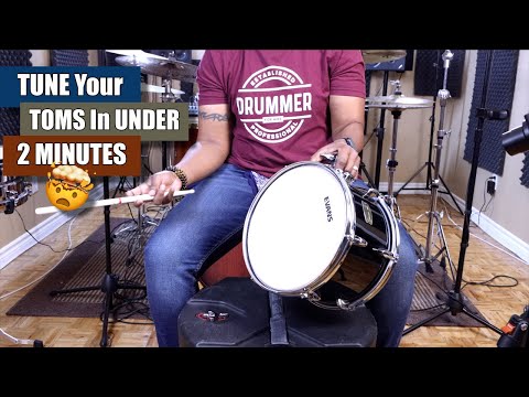 Tune A Tom In 2 Minutes With Me 🥁 (Talkless Real Time w/ Beatdown Brown)
