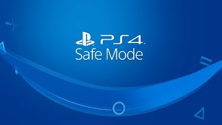 PS4 Safe Mode