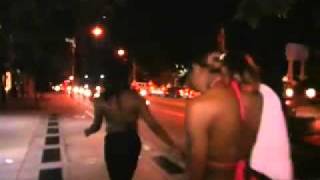 Yanity (Ms Yan)  on the Tranny Stroll in Atlanta, Ga