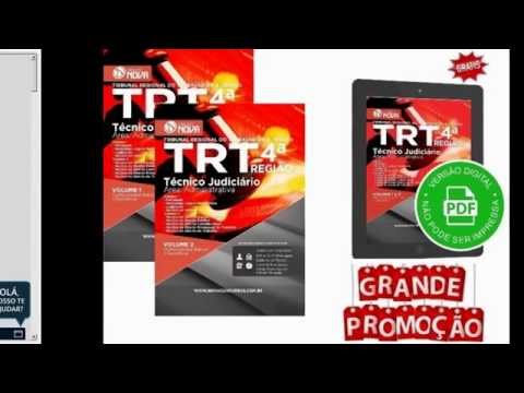Apostila TRT-RS 2015 - Técnico Judiciário - Área Administrativa