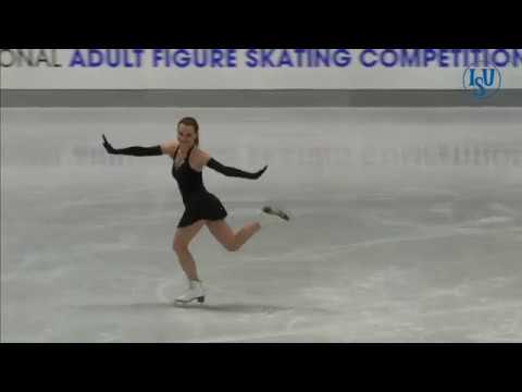 Monika Ziobrowska. Oberstdorf 2018. Silver Ladies II Artistic. 1st place