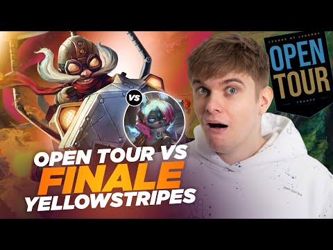 RHOBALAS : FINALE OPENTOUR VS YELLOWSTRIPES - CORKI VS VEX | LOL FR