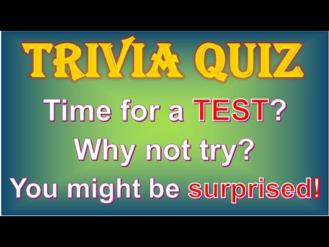 (No.47) General Knowledge Quiz Pub Quiz Trivia Questions and Answers