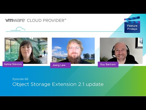 Feature Friday Episode 66 - Object Storage Extension 2 1