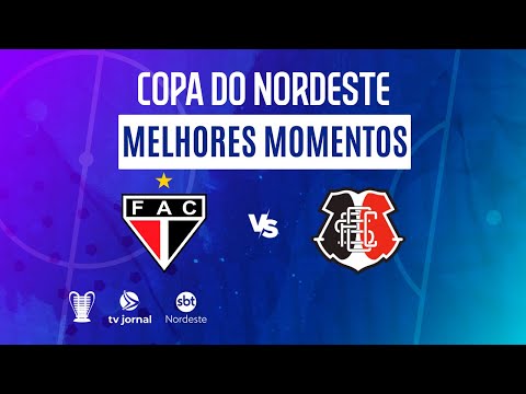 Gols e lances de Ferroviário x Santa Cruz