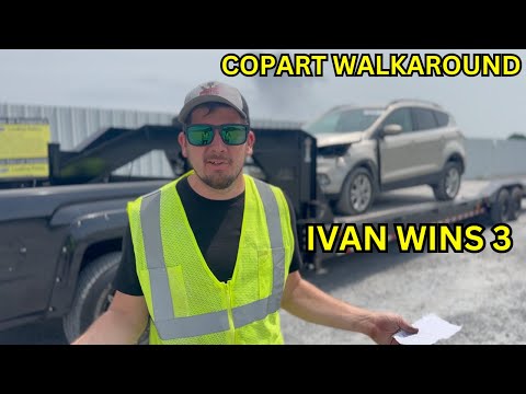 IVAN WINS 3 WRECKED CARS DID HE A GOOD DEAL?