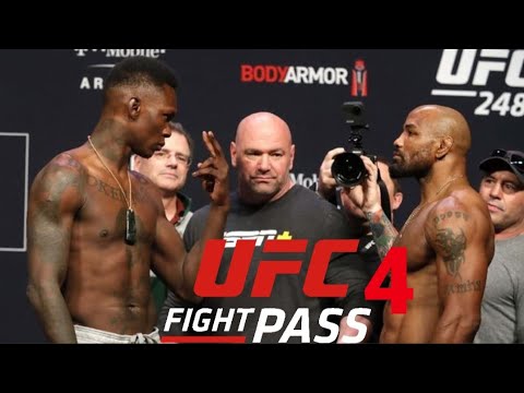 Israel Adesanya VS Yoel Romero 2 UFC 4 Full Fight HD