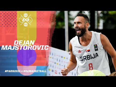 Dejan Majstorovic 🇷🇸  The Maestro in Paris 2024 |  3x3 Basketball