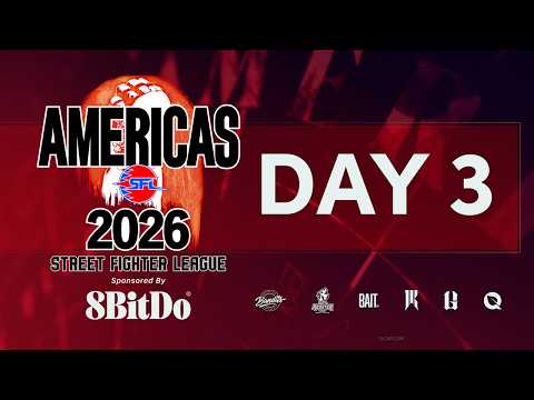 【日本語実況】STREET FIGHTER LEAGUE Americas 2026 DAY3