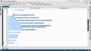 HTTP Get and Post request in C#.net