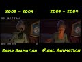 Shrek 2 2004 Technical Goofs Early Animation And Final Animation Comparison