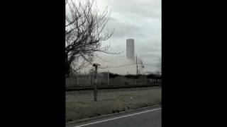 preview picture of video 'Implosion of a Smoke Stack Cinnaminson, NJ'