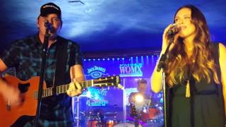 Rodney Atkins and Rose Falcon duet