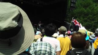 Django Django Life&#39;s a Beach live, Fuji Rock Festival 2012