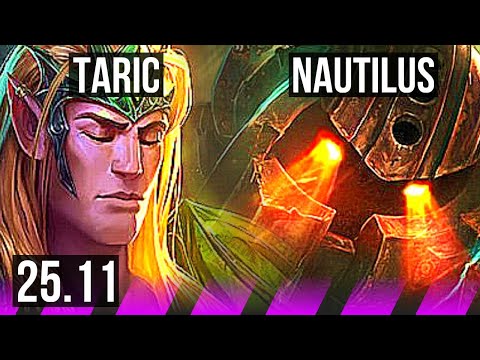 TARIC & Smolder vs NAUTILUS & Senna (SUP) | EUW Grandmaster | 25.11
