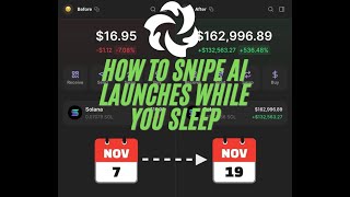 Make MILLIONS While You Sleep: Step-by-Step Bloom AFK Bot Setup to Snipe 100X AI Solana Memecoins