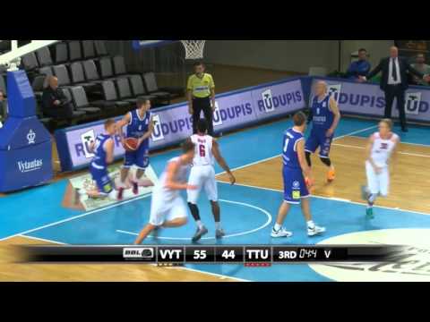 BBL: "Vytautas" - "TTU" 2015-12-01 highlights