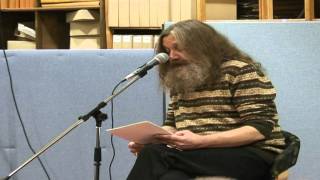 Long version - Alan Moore reads a chapter from his new book Jerusalem at Northampton Library