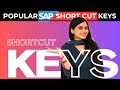 SAP SHORTCUT KEYS Important Shortcut Keys In SAP Software