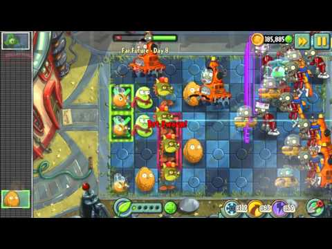 Plants Vs Zombies 2 Defeat Robo-cone Zombies