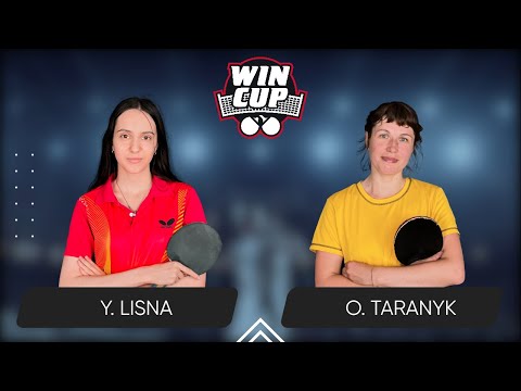 08:00 Yaroslava Lisna  - Olena Taranyk 18.11.2024 WINCUP Professional. TABLE 1