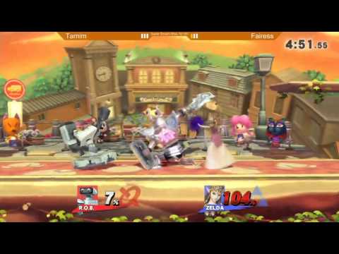 Game Evolution 2015 SSB4: Fairess (Zelda) vs Tam (R.O.B, Ike) - LR4