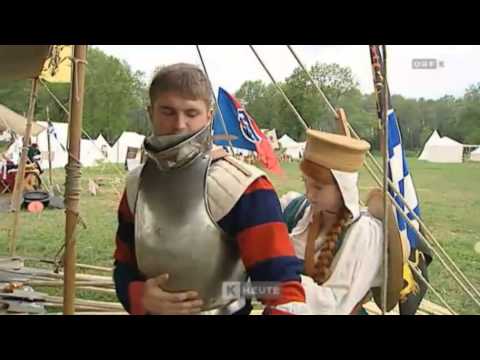 Soldknechte in ORF Kärnten Heute - Schlacht an der Drau - 15.05.2013