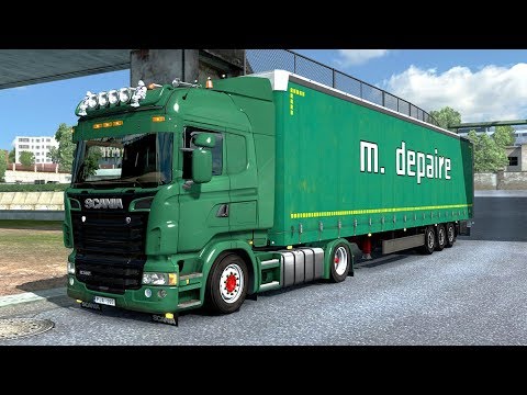 [ETS2] Euro Truck Simulator 2 1.35 -NaturaLux -  Scania R   - Fliegl Trailer- Promods 2.41