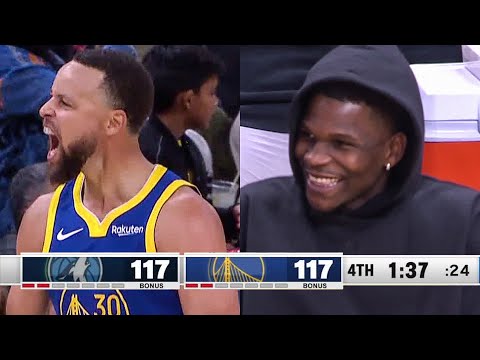 Final 3:47 WILD ENDING Timberwolves at Warriors 👀 | December 12, 2025