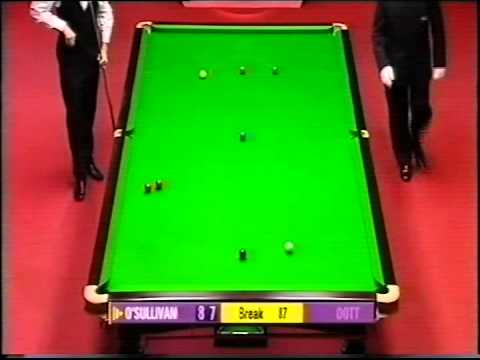 2004 World Snooker Championship Final Ronnie O'Sullivan vs Graeme Dott  Session 4 (BBC)