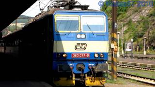 preview picture of video 'ČD 363.077 - Beroun, 22.7.2010'