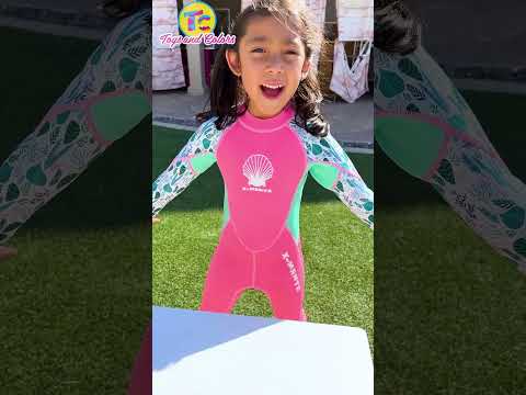 Maddie Learns Pool Rules: What Not to Wear!