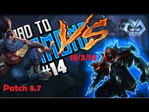 ZED CARRY  NEW Runes| ZED VS YASUO !!!  League of Legends