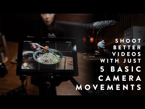 5 BASIC Camera Movements to Make YOUR Videos LESS BORING