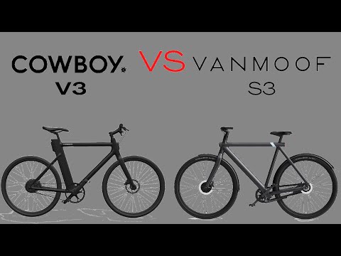 COWBOY V3 vs VANMOOF S3 - Design E-Bikes im Vergleich