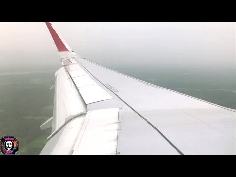 Landing Using Full Flaps in Bad Weather Video