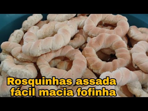RECEITA DE ROSQUINHAS ASSADAS DE SAL AMONÍACO