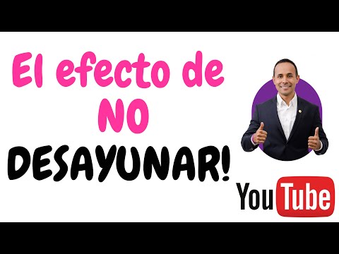EL EFECTO DE NO DESAYUNAR