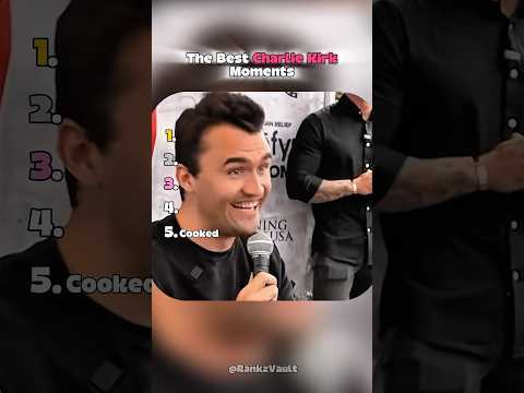 The Best Charlie Kirk Moments #ranking #charliekirk #tiktok #viral
