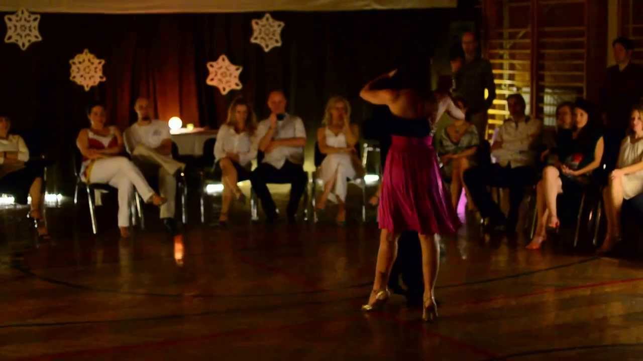 Ismael Ludman y Maria Mondino - Tango Improvisacion- March 2014