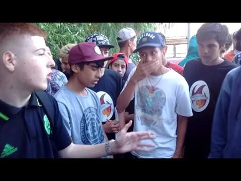 Atila Nacho vs Nefelin Bian / Octavos (2edición) 2vs2 - Puente en llamas