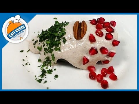Como hacer CHILES EN NOGADA | Chef Roger