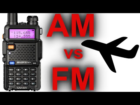 Baofeng UV-5R AM Airband vs FM Airband