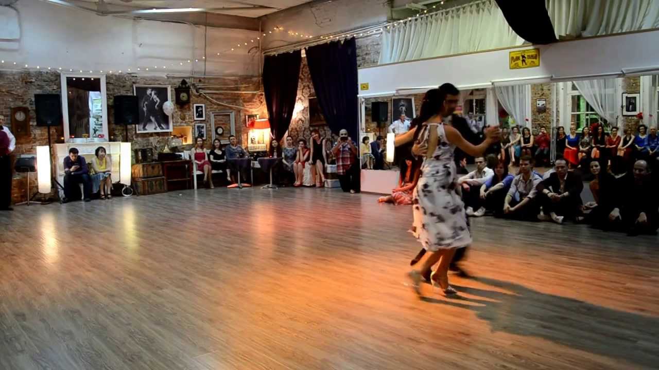 Matias Batista Aleman y Sonia Cantero - El viejo vals (F. Rotundo) (3/4) - Planetango - 08/03/14