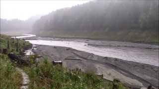 preview picture of video 'Elwha River former Lake Aldwell Dam site'